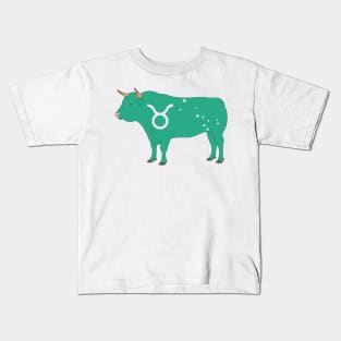 Taurus (Jungle Green) Kids T-Shirt